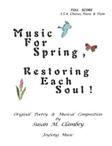 Music For Spring, Restoring Each Soul SSA choral sheet music cover